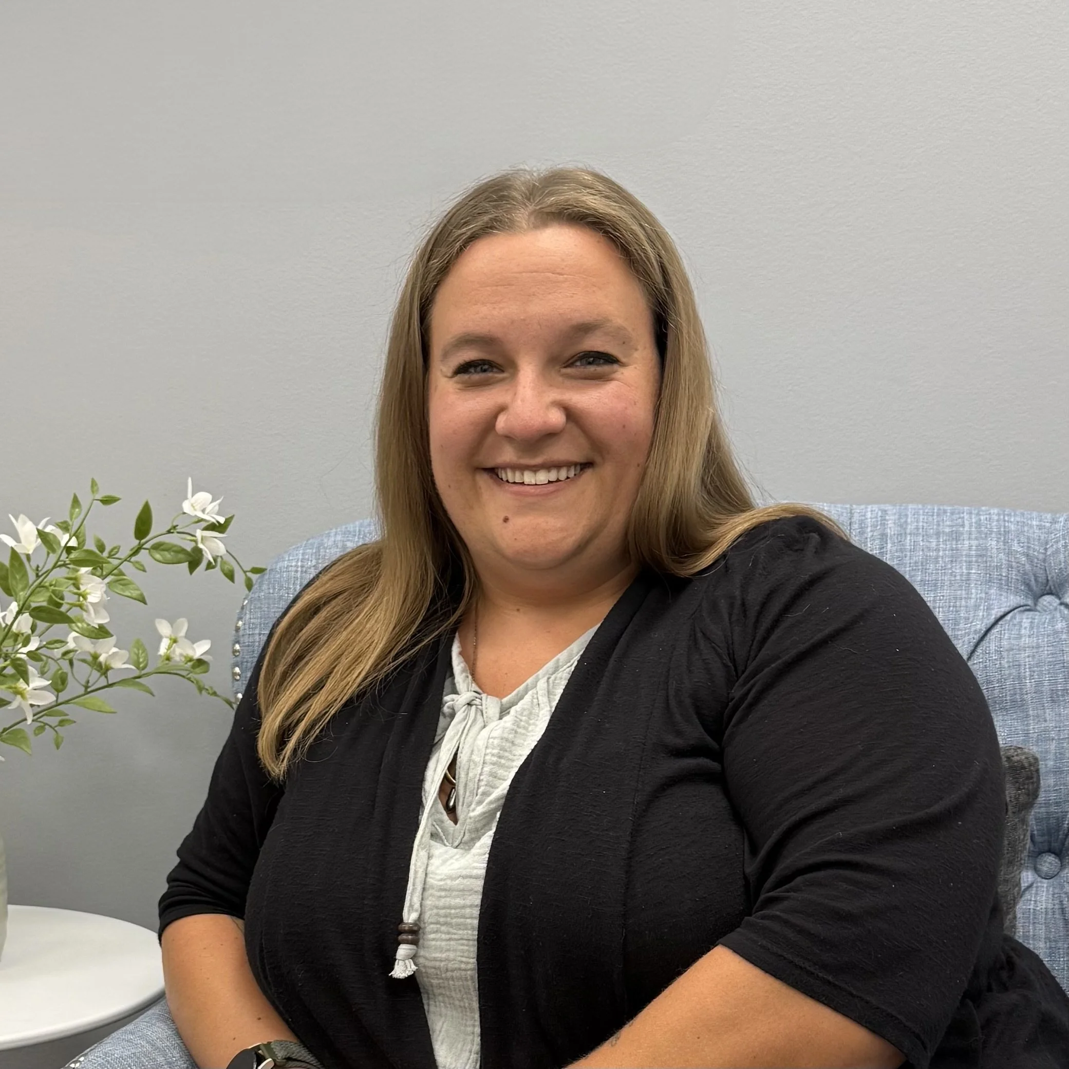Photo of Allison Clardy, therapist intern in Indianapolis. Are you feeling anxious or depressed? Discover how anxiety therapy in Indy can help.