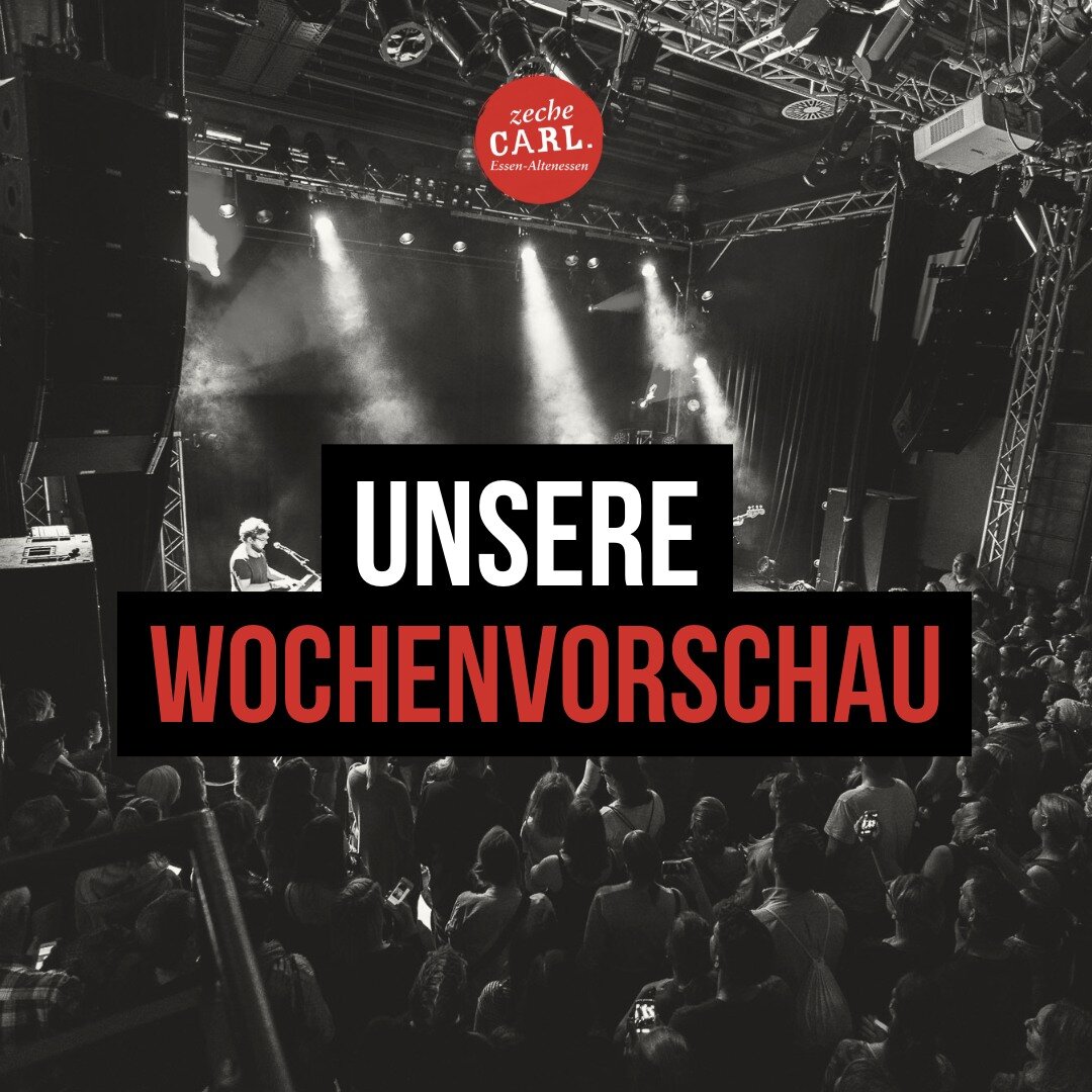 Unsere Woche! 

Wir starten direkt am Mittwoch mit zwei ausverkauften Veranstaltungen gleichzeitig: Tino Bomelino und Rudelsingen! 
Am Donnerstag besucht uns dann der fantastische Markus Barth! 
Freitag gehts dann gleichzeitig weiter mit Emmi und Wil