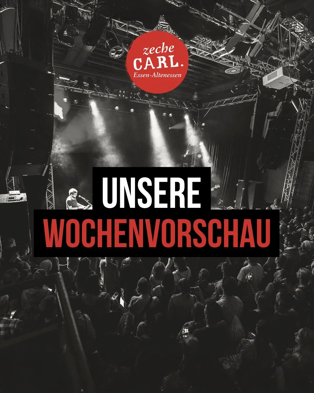 Diese Woche wartet ein vielseitiges Programm auf euch:

Dienstag: Katja Berlin bringt ihr satirisches B&uuml;hnenprogramm &uuml;ber Politik, Gesellschaft und Humor auf die B&uuml;hne.
Mittwoch: Federico Albanese pr&auml;sentiert sein neues Album am K