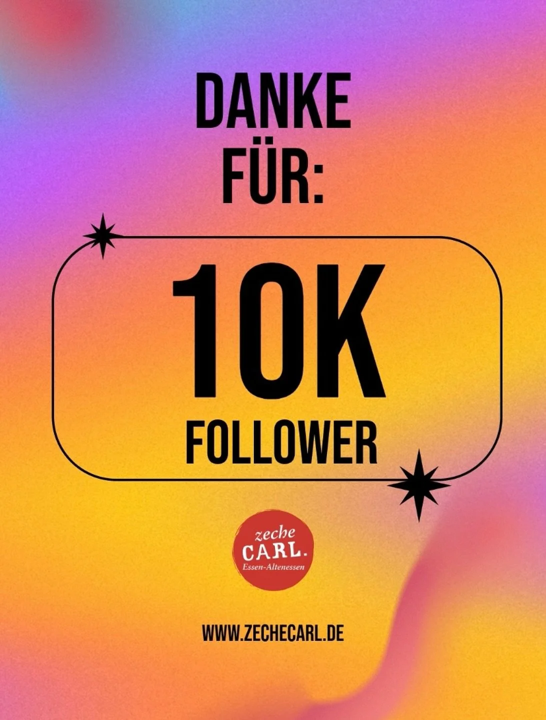 ZEHNTAUSEND

10.000 Instagram-Follower &ndash; wir sagen Danke!
Was f&uuml;r ein Meilenstein. Ohne euch, eure Unterst&uuml;tzung, eure Besuche und euer Interesse an unserem vielf&auml;ltigen Kulturprogramm w&auml;re das nicht m&ouml;glich. Ihr macht 