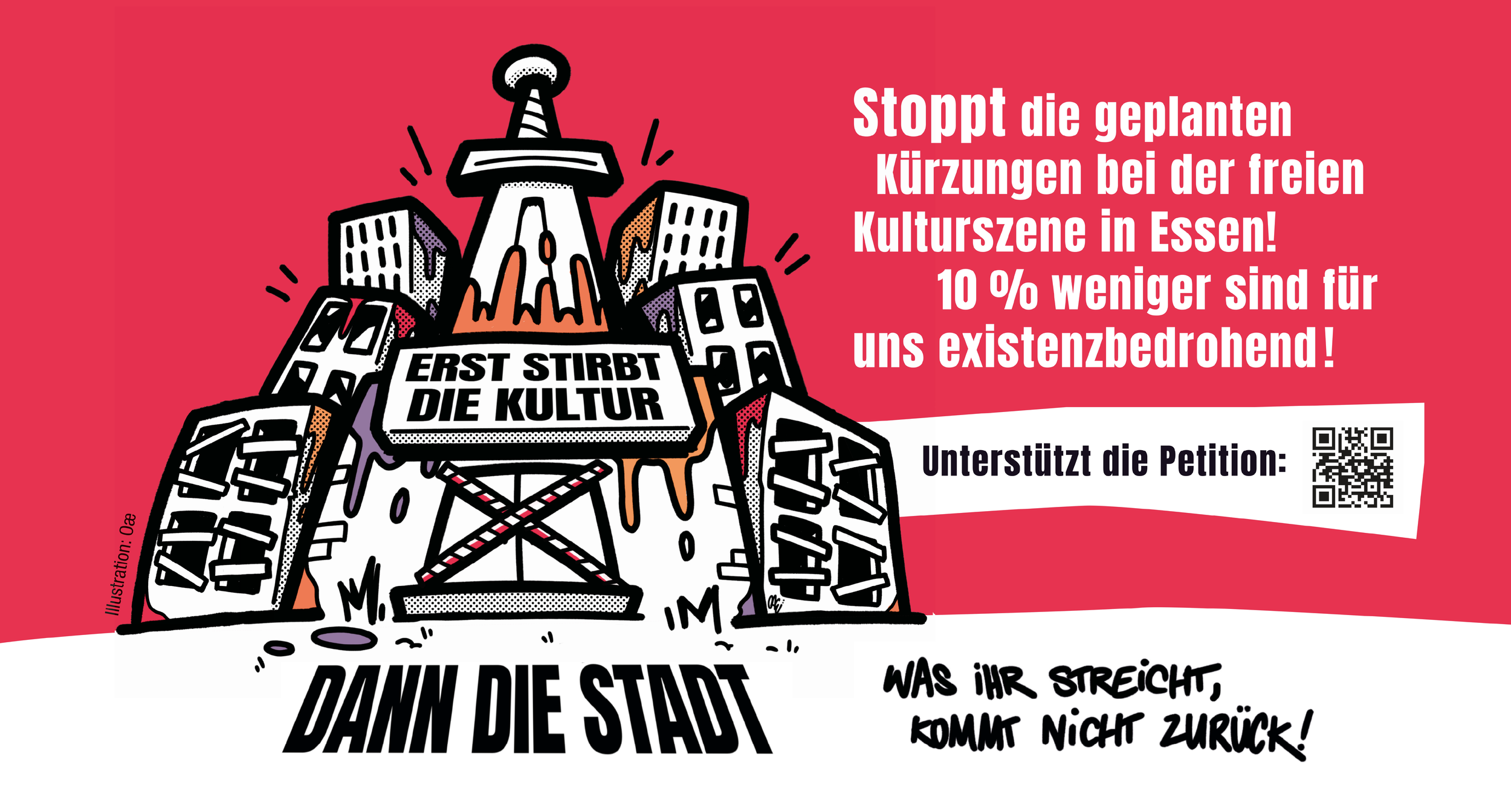 Rettet Essens kulturelle Vielfalt – Solidarität jetzt!