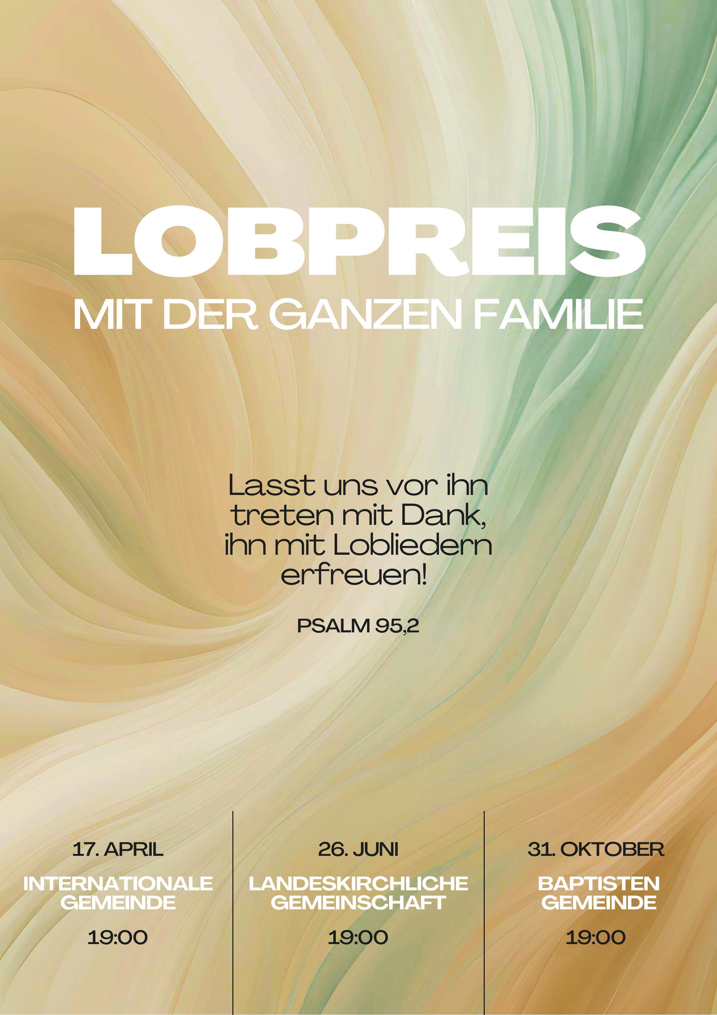 Ökumenischer Lobpreis Abend in der IGW