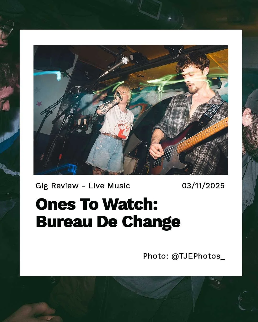 Check Out Our Latest Post!

Ones to Watch: Bureau De Change 

Written By: @TJEPhotos_ &amp; @LouisHitchPhotos
Photos By: @TJEPhotos_

Find the Link in our Bio:

#BureauDeChange  #GreatSilkie #Marcel #FestivalPhotography #livemusicphotography #gigphot