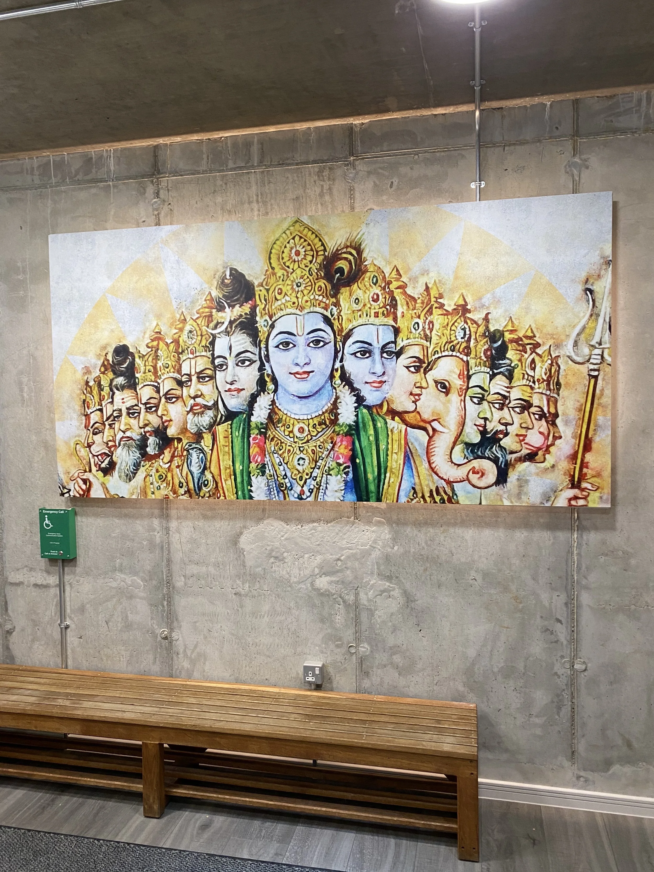 Our Hindu inspired decor 