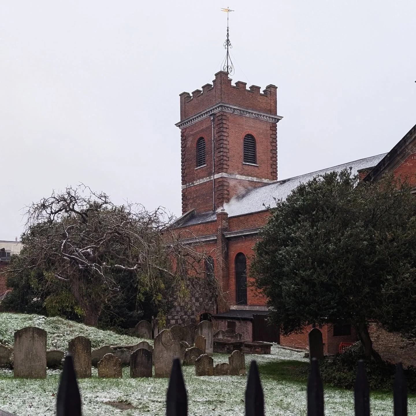 A snowy morning in Guildford!