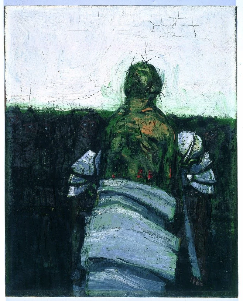 Good Friday

And when they had crucified him, they divided his clothes among themselves by casting lots; then they sat down there and kept watch over him. Over his head they put the charge against him, which read, &lsquo;This is Jesus, the King of th