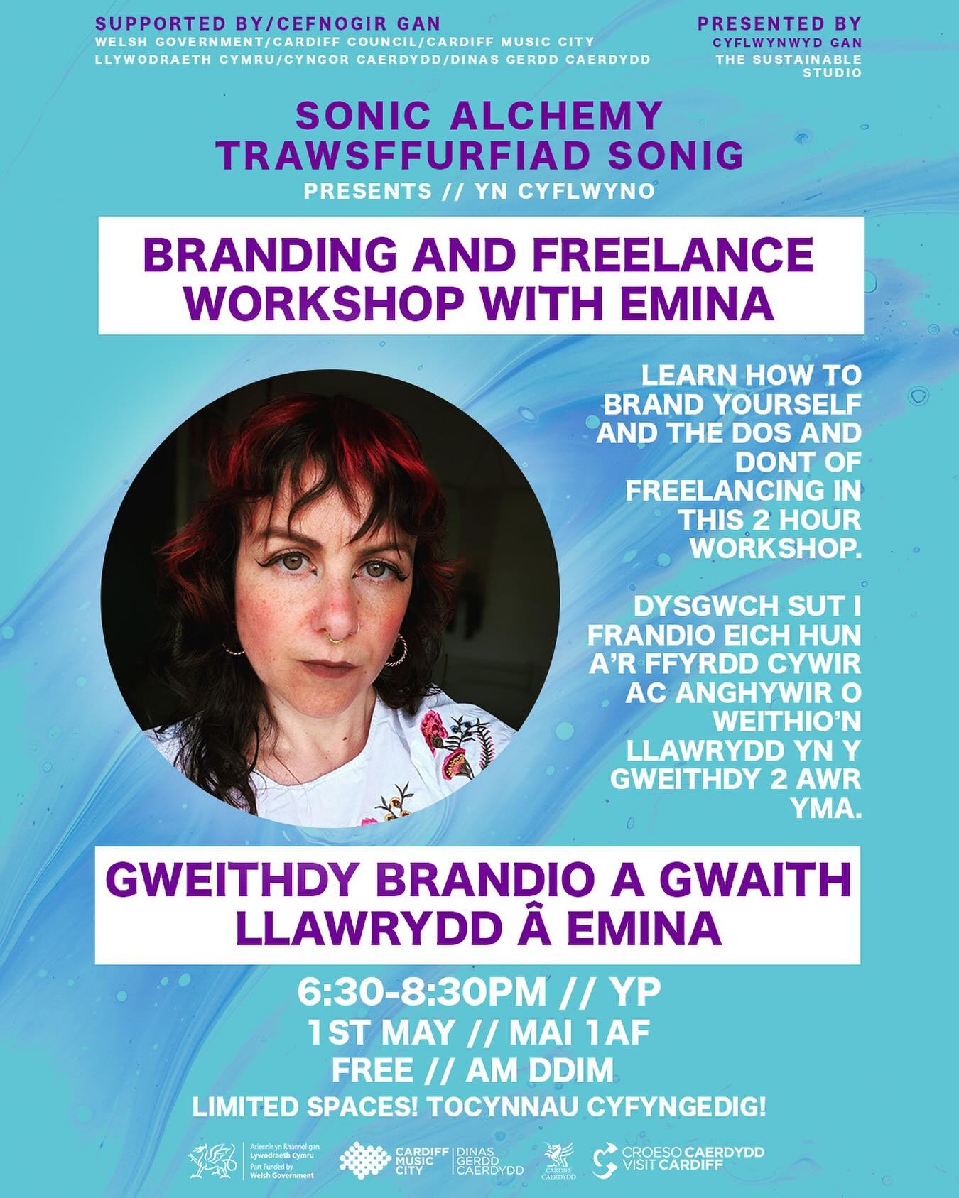 Being a freelancer and getting yourself out there is tough! This FREE workshop will take your through some useful steps to brand yourself either as an individual or business and how to negotiate the world of freelancing. Emina is a brand strategist a