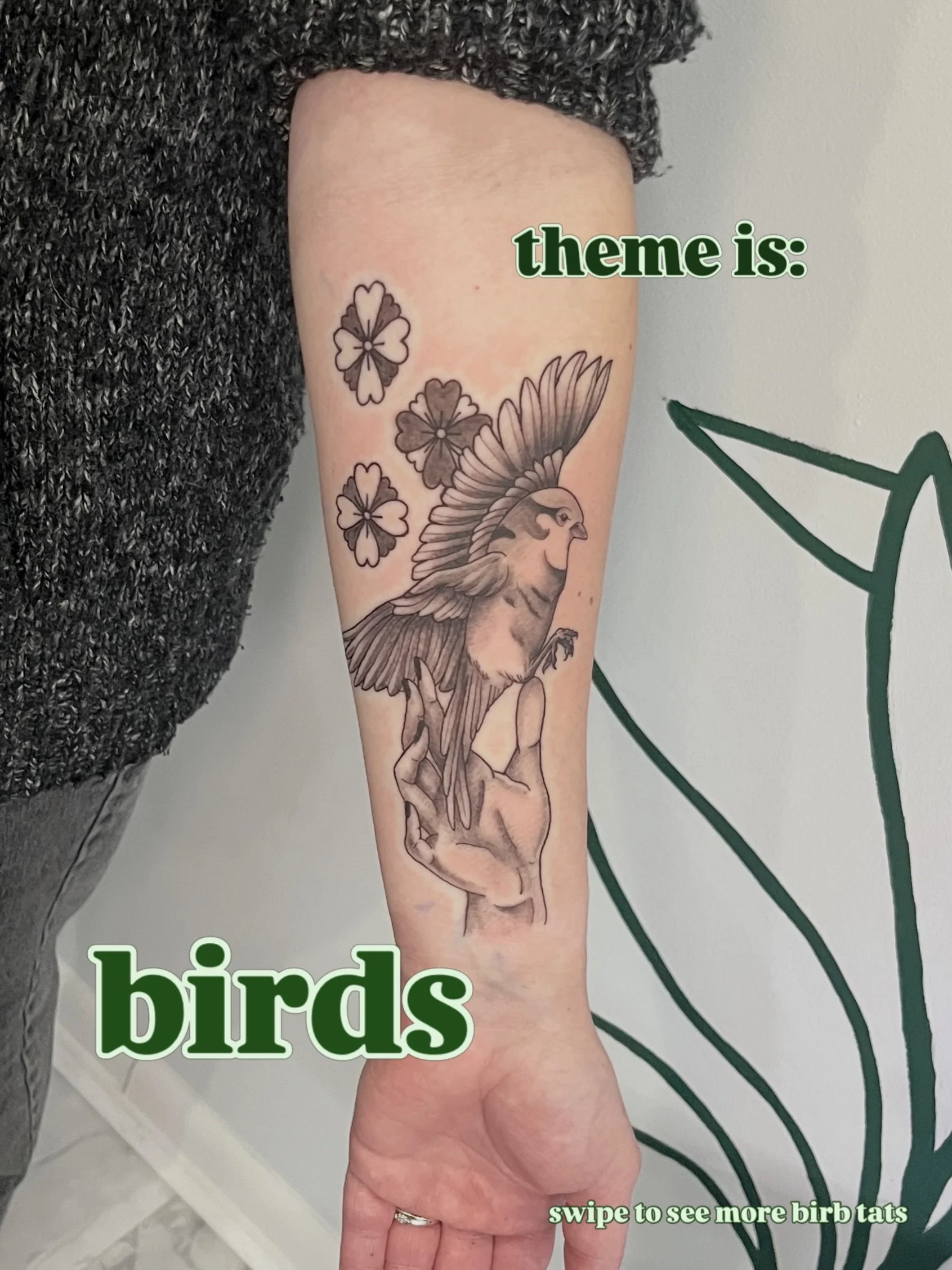 some bird tats ive done over the years! some recent some older :) would love to do more like these 🥰 thanks for all the trust and support w these
.
.
.
.
.
booking is open for novemeber and december (and really whenever after!) link to book is in my