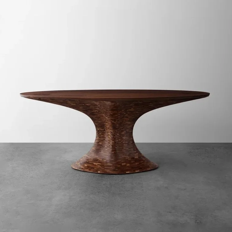 STACKED + PATCHED Foyer Table, 2020