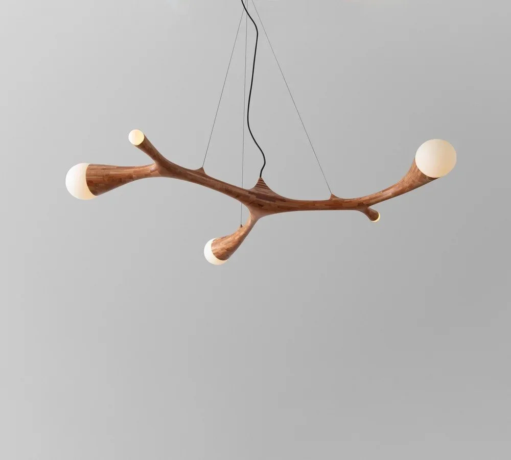 STACKED 5-Bulb Illuminated Sculpture, 2021