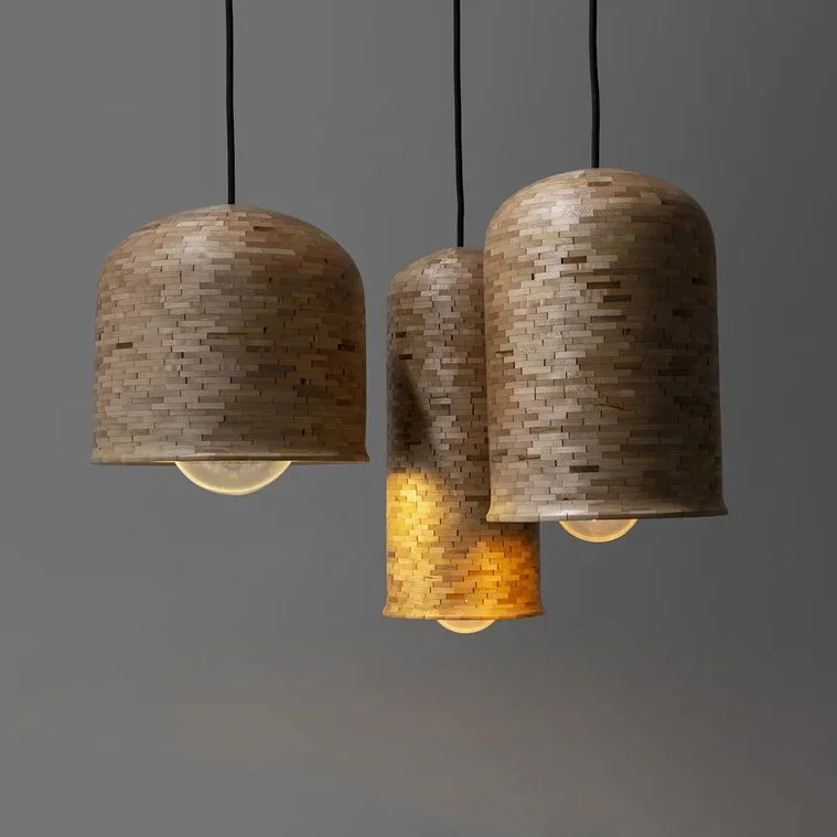 STACKED Illuminated Bell-Shaped Sculptures, 2019