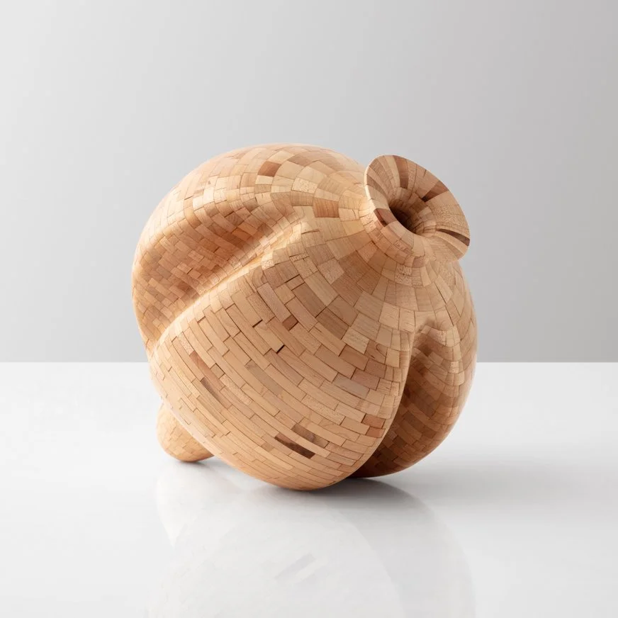 Stacked Triple-Fluted Vessel, 2022