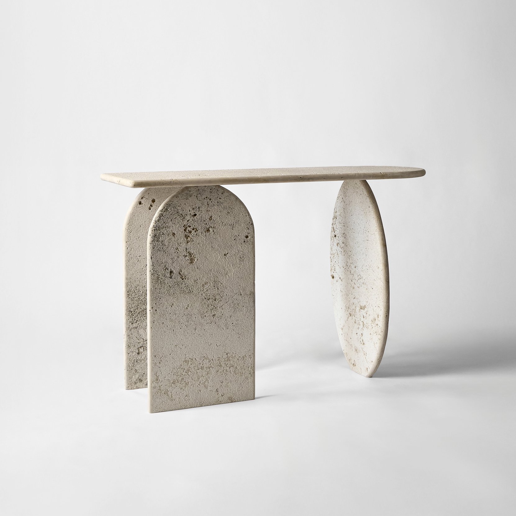 Roma Travertino Console