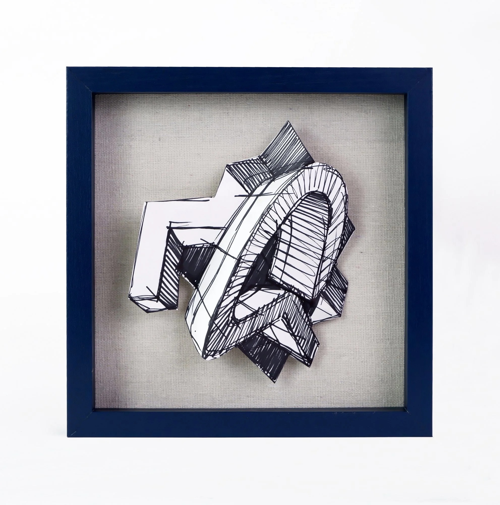 Backjump Drawing Construct 004, 2025