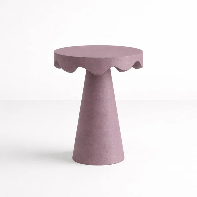 Dripotle Quartz Sand Side Table , 2023