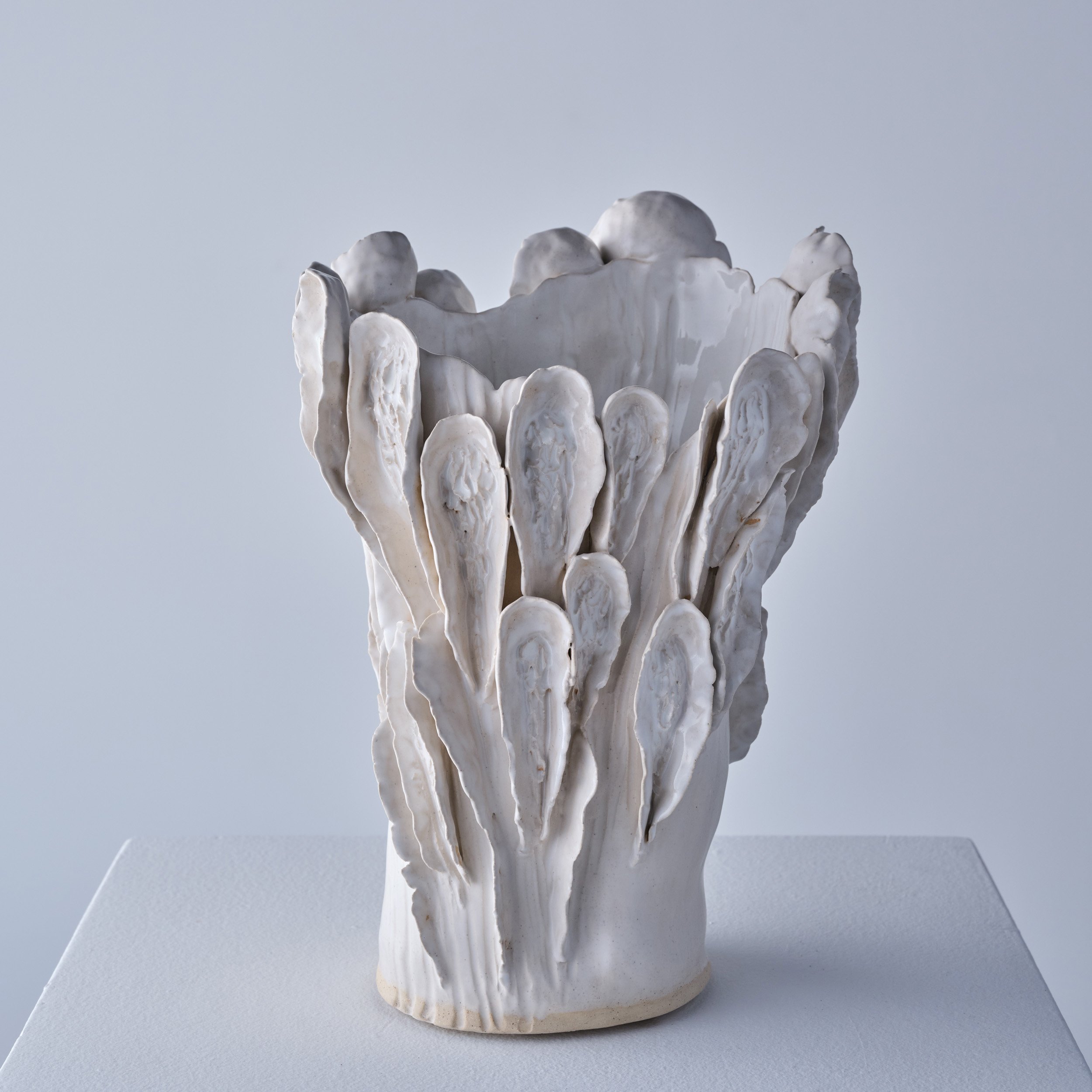 White Petale Vessel, 2026