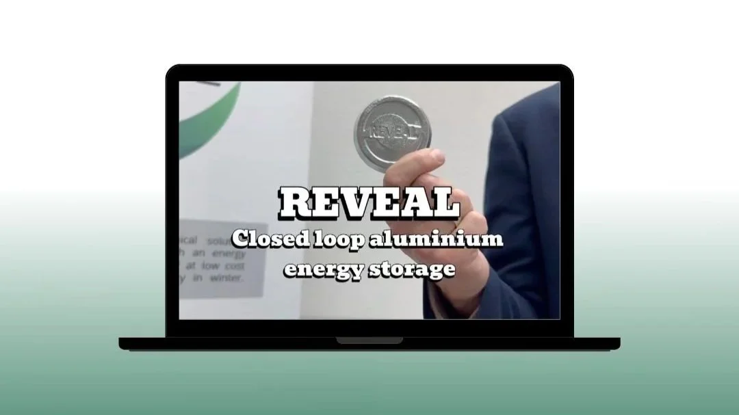 Carbon-Free Aluminium Energy Storage explained in one minute