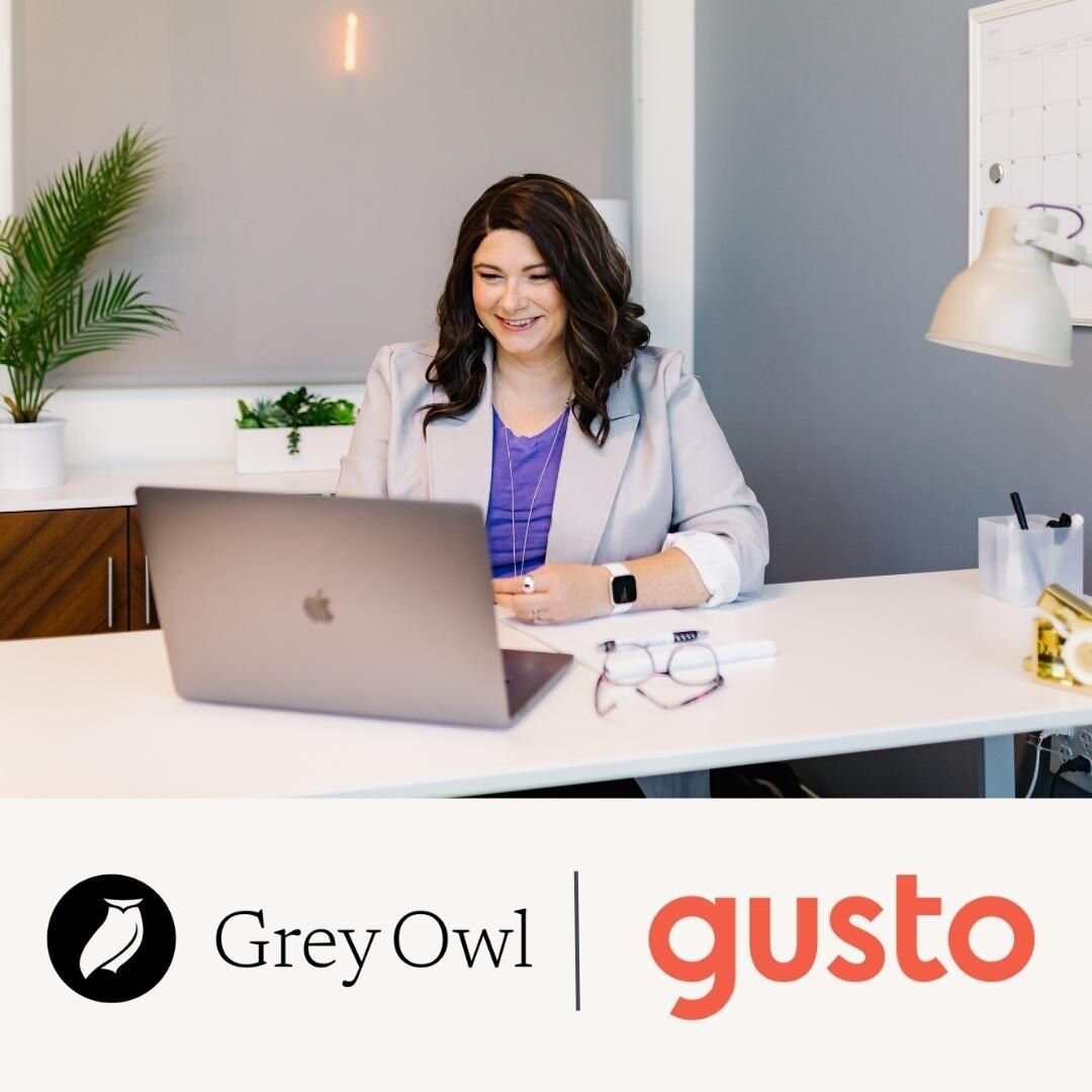 Grey Owl does payroll #withGusto!  Gusto makes it easy to support your hardworking team.  That's why Gusto is our preferred partner for #payroll.

Unlimited monthly payrolls. Pay your team every week, or use different pay schedules for different emp