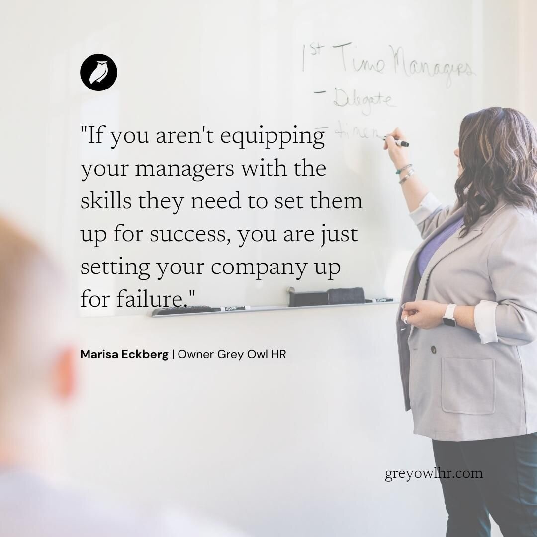 Do you provide regular #training and development opportunities for your #managers?

Managing people seems pretty easy from afar, but it's actually a very difficult skill. Even more difficult when you don't have any management experience and get promo