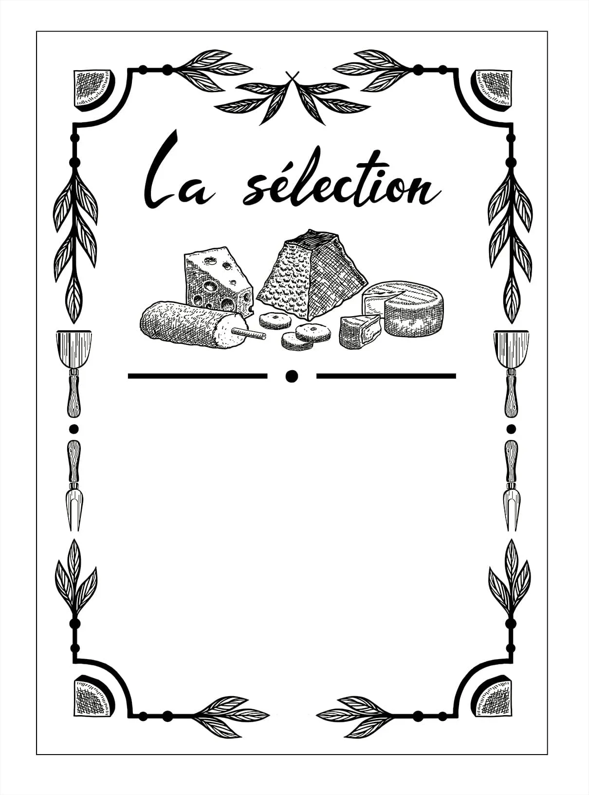 Croquis validé de l'ardoise, noir et blanc