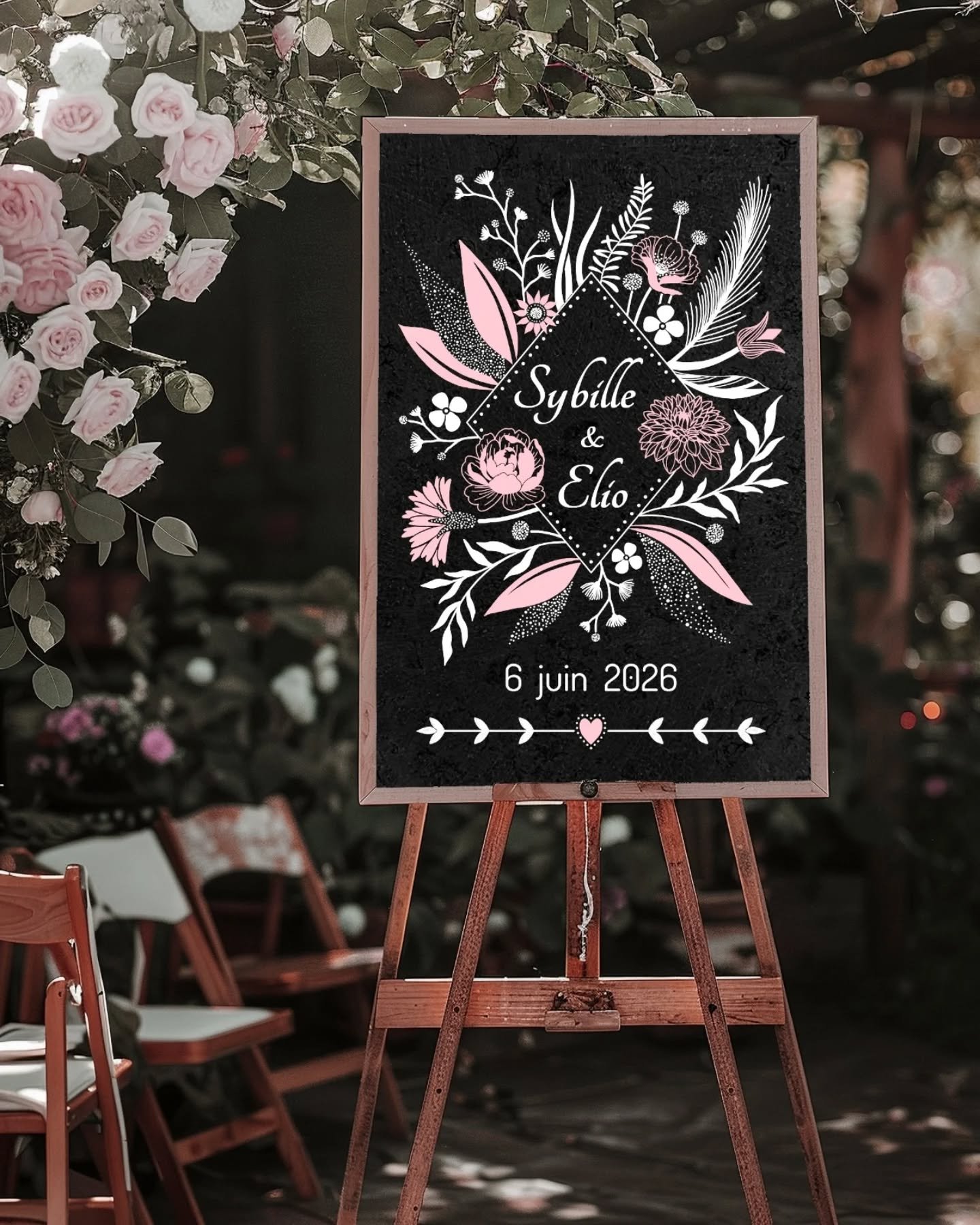 Comme un &eacute;crin, une ardoise peinte &agrave; la main donne le ton de toute la journ&eacute;e 🌷

Bucolique, &eacute;l&eacute;gante, unique &mdash; elle s'int&egrave;gre &agrave; la d&eacute;coration et cr&eacute;e ce petit frisson &agrave; l'en