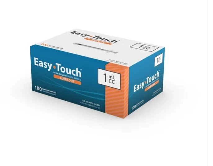 1 mL Syringe - Luer Lock Syringe (Insulin)