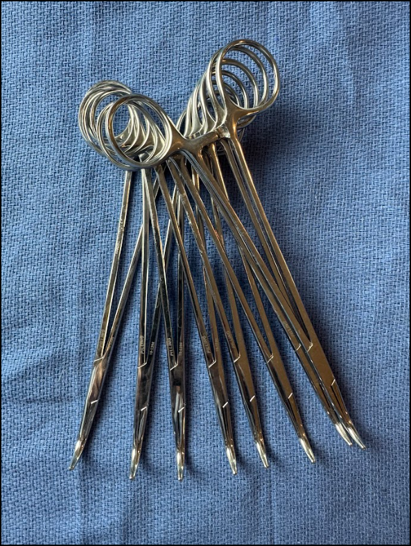 5" Curved Halstead Mosquito Hemostatic Clamp