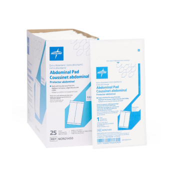 Medline™ Abdominal Pads - Box of 25