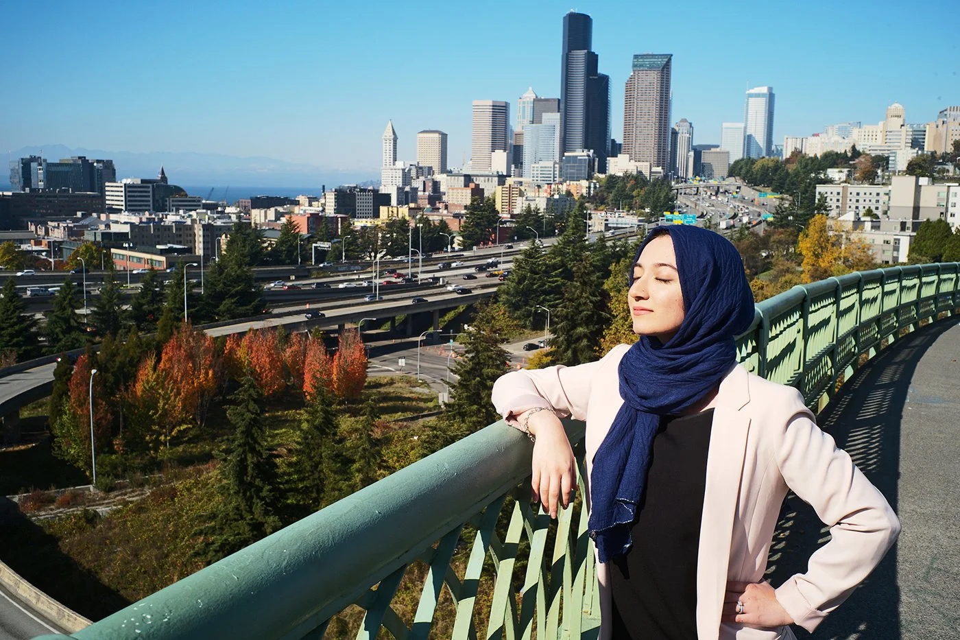 “My biggest passion in life is really making a difference in my country (in America), and in the world, by changing the narrative about American Muslims, about Immigrants, and People of Color. Especially as we are in this heightened climate of xenoph