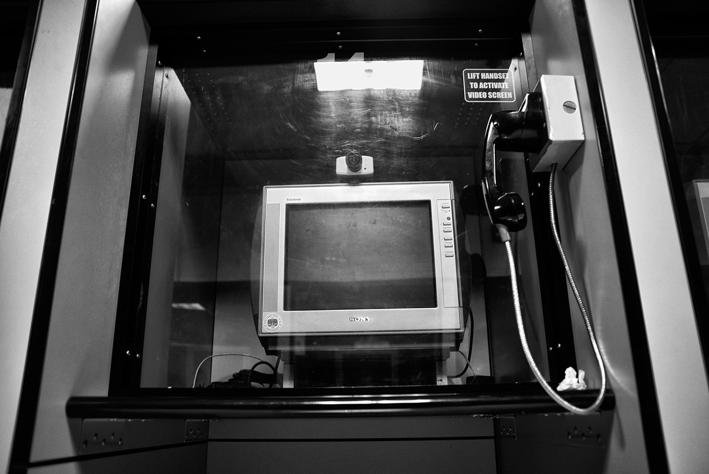 “At Butler Co. Jail you don’t see a person face to face. You see them on a little black and white monitor. For a 9-year-old boy to see his father that way… your partner hanging around the screen and passing the phone back and forth, it’s pretty heart