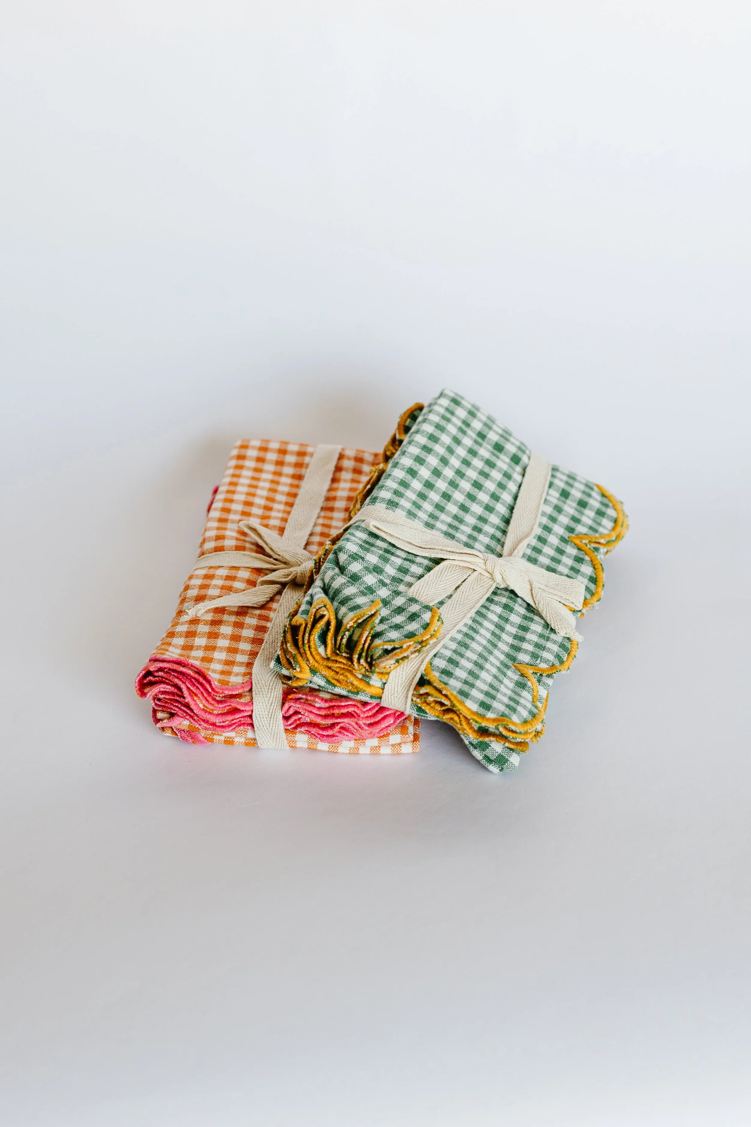 Cotton Scalloped Napkins