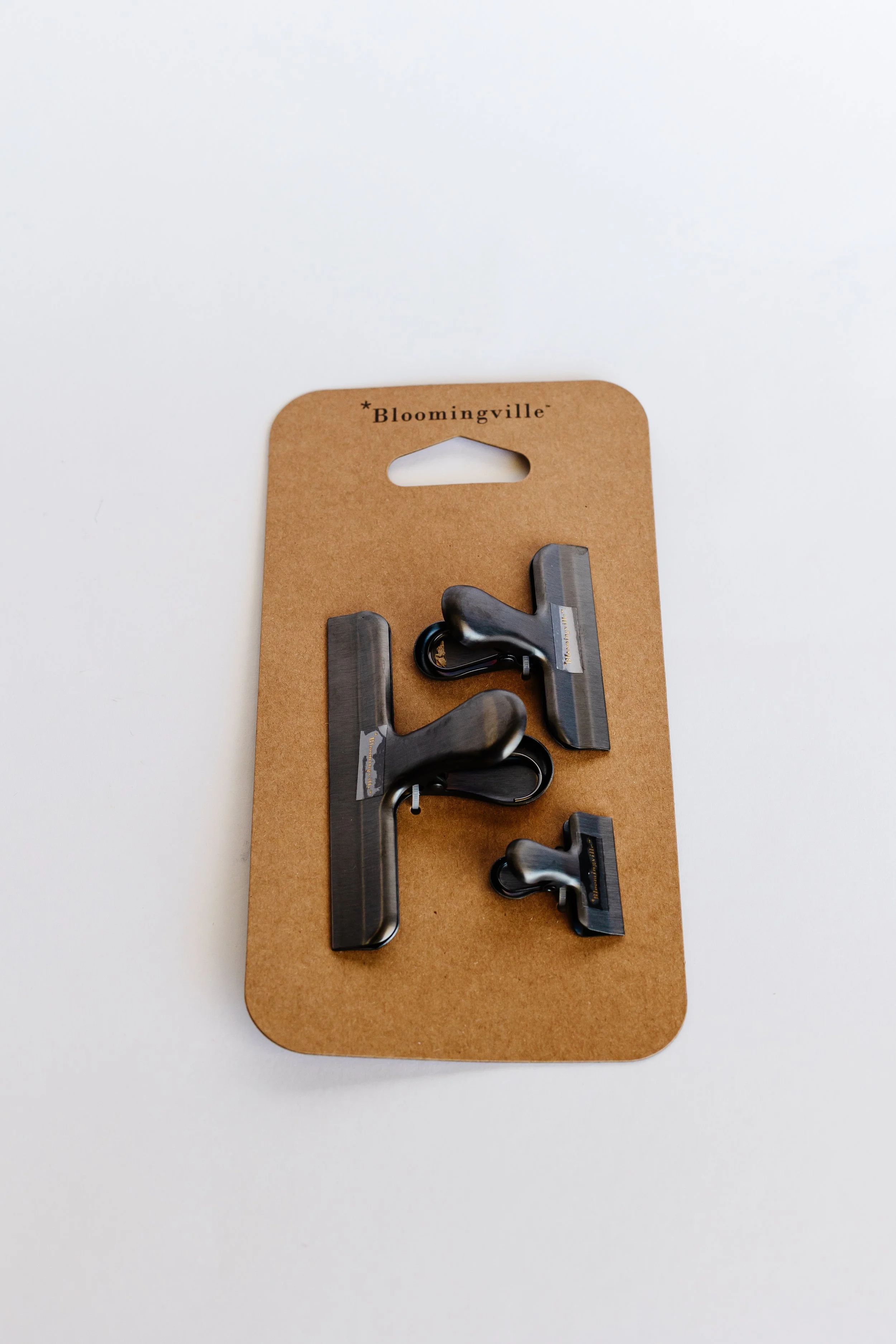 Black Stainless Steel Clips