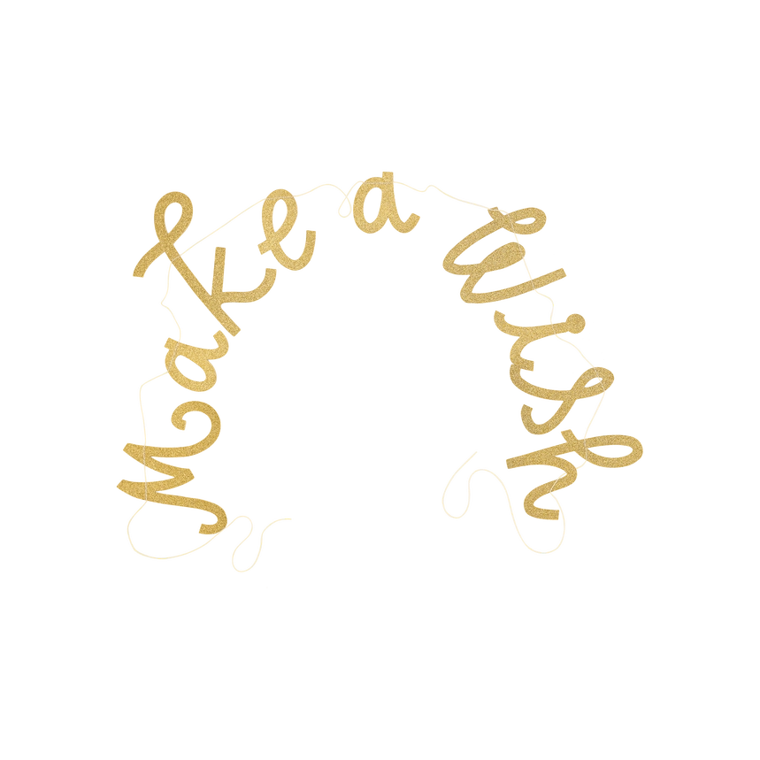 Make A Wish Banner Set