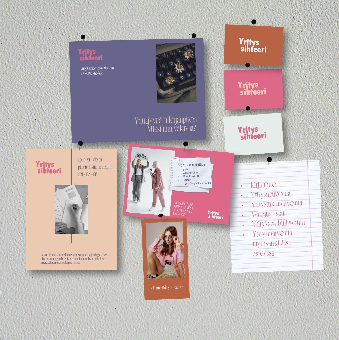 Kuva puhelimesta, jonka näytössä on kuva lasten kirppiksestä ja teksti, jossa kerrotaan lastenvaatteiden ja varusteiden myymälästä.