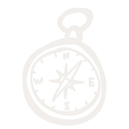 Piirretty kompassi kuva