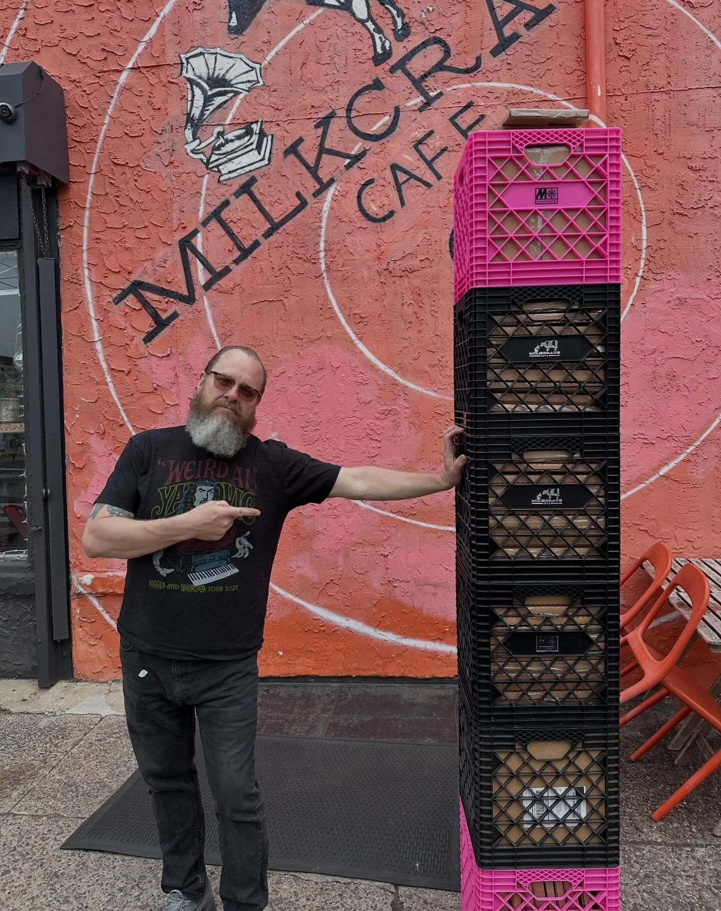 Dang son! Record Store Day 2026 is officially a Kool G Wrap! Packed up most of the remainders to be shipped out across the USA. Also so very sorry about this pic&hellip;apparently I have no idea how to smile&hellip;even though I&rsquo;m super duper h