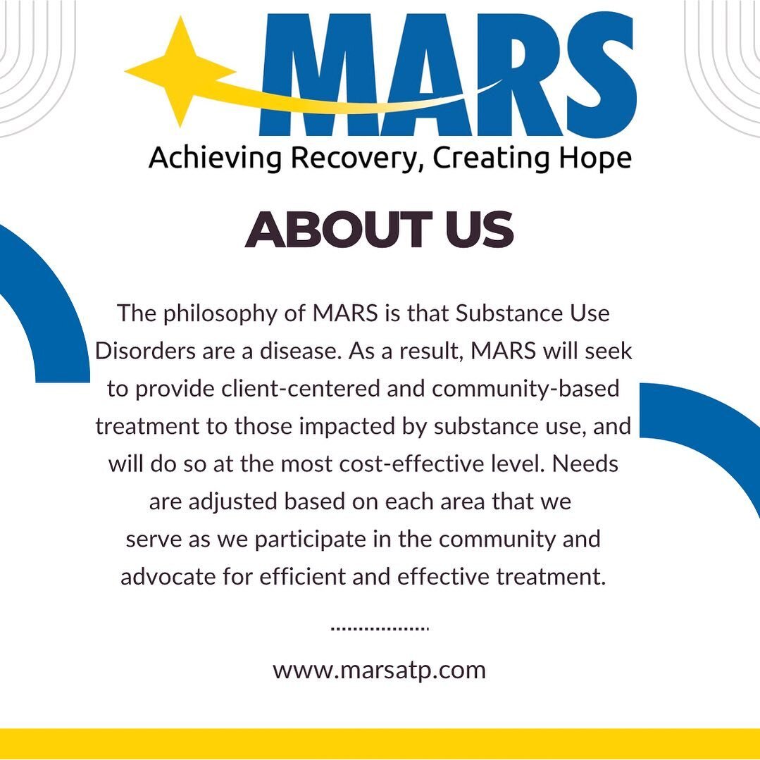 #achievingrecovery #creatinghope #marsatp