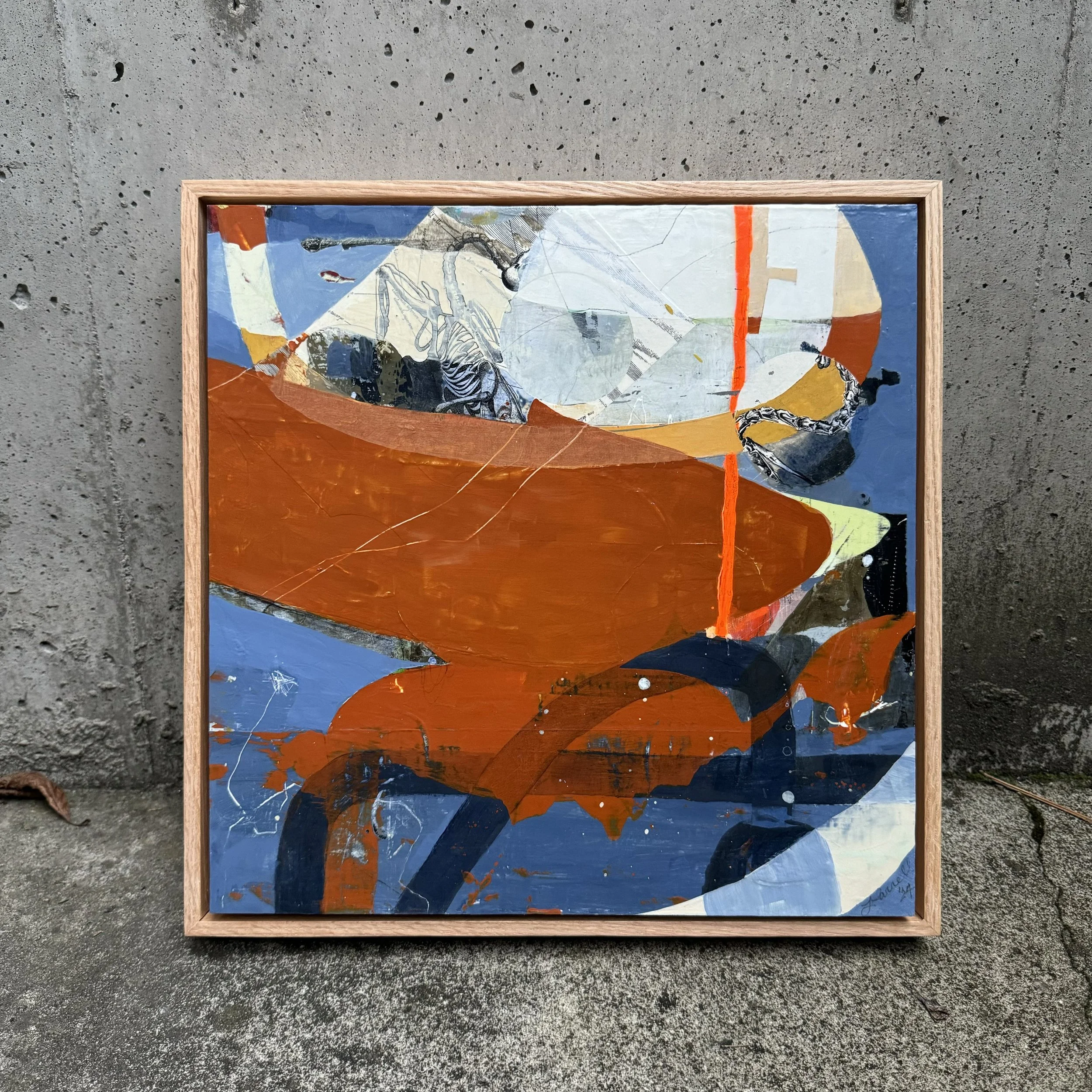 Because You Wander Does Not Mean You Are Lost - 16x16 inches