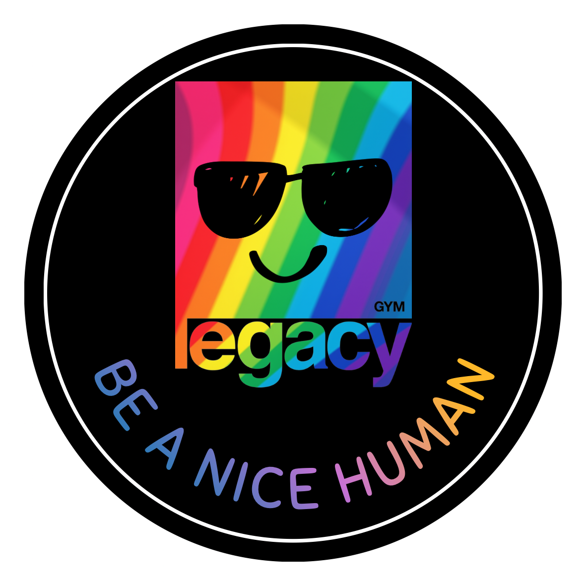 Sticker Be A Nice Human