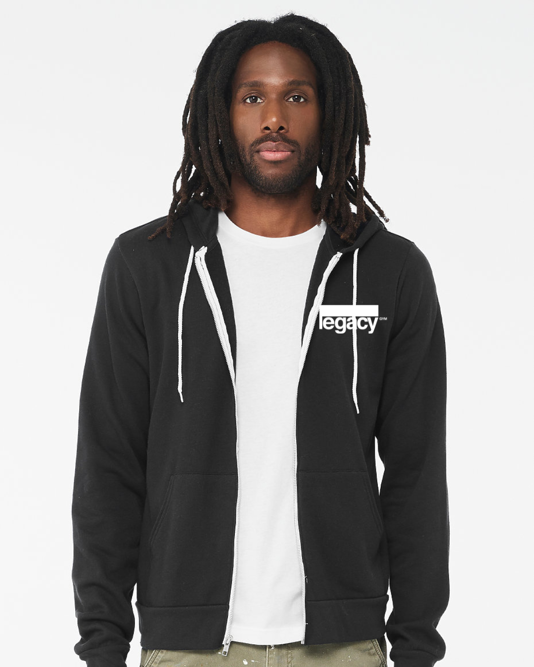 Unisex Full Zip Up Hoodie