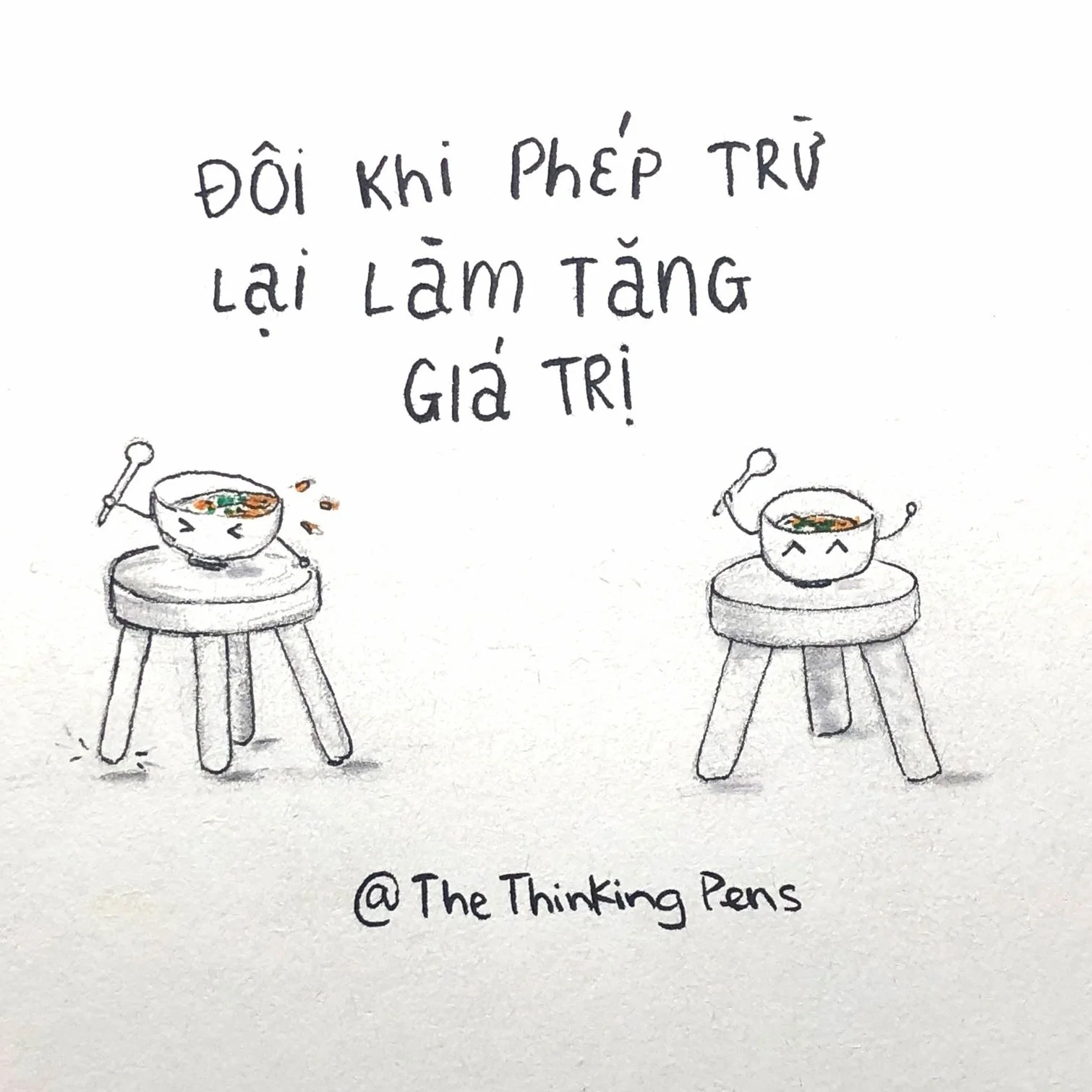 Khi bớt là thêm
