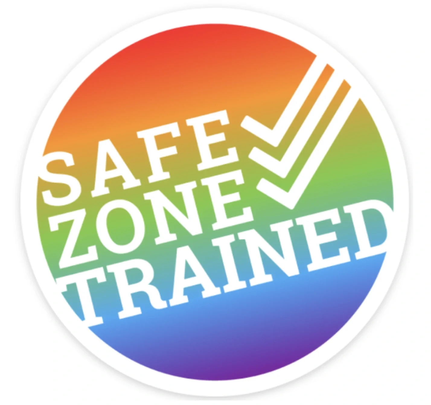 safe zone trained therapy logo