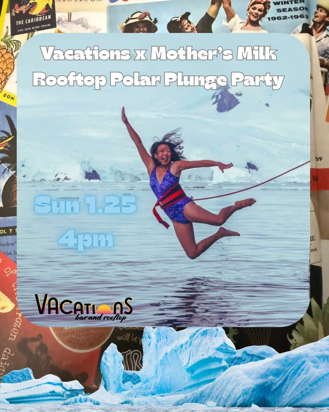 Mother’s Milk Hard Coconut Water Rooftop Polar Plunge Party