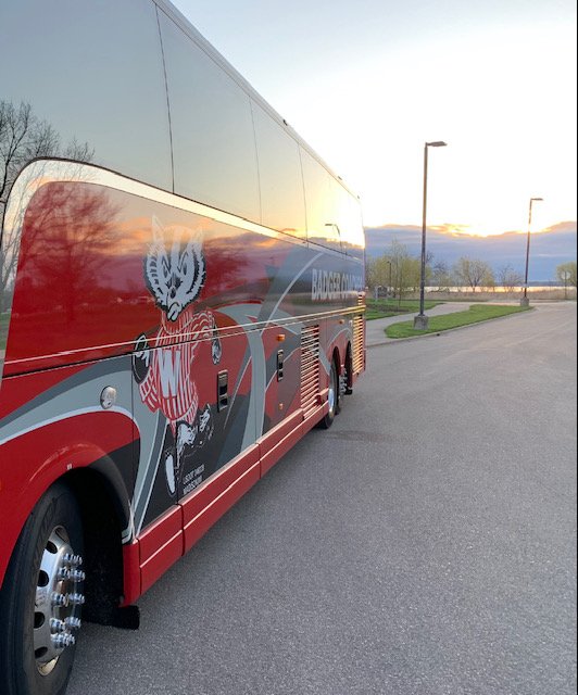 Badger Bus Motorcoach Classic Red