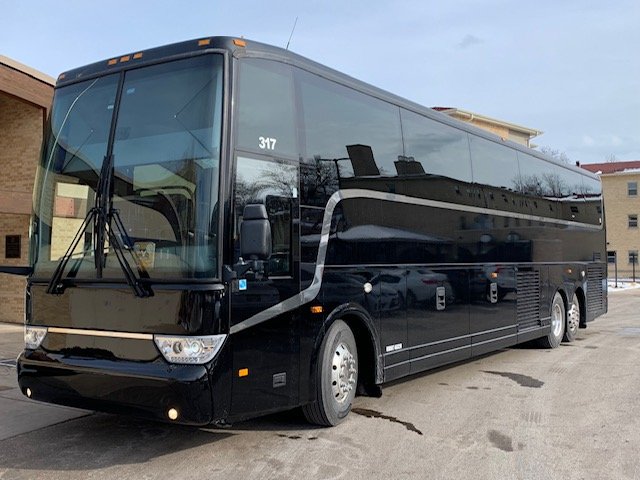 56 Passenger Black Badger Bus Coach (Copy) (Copy)