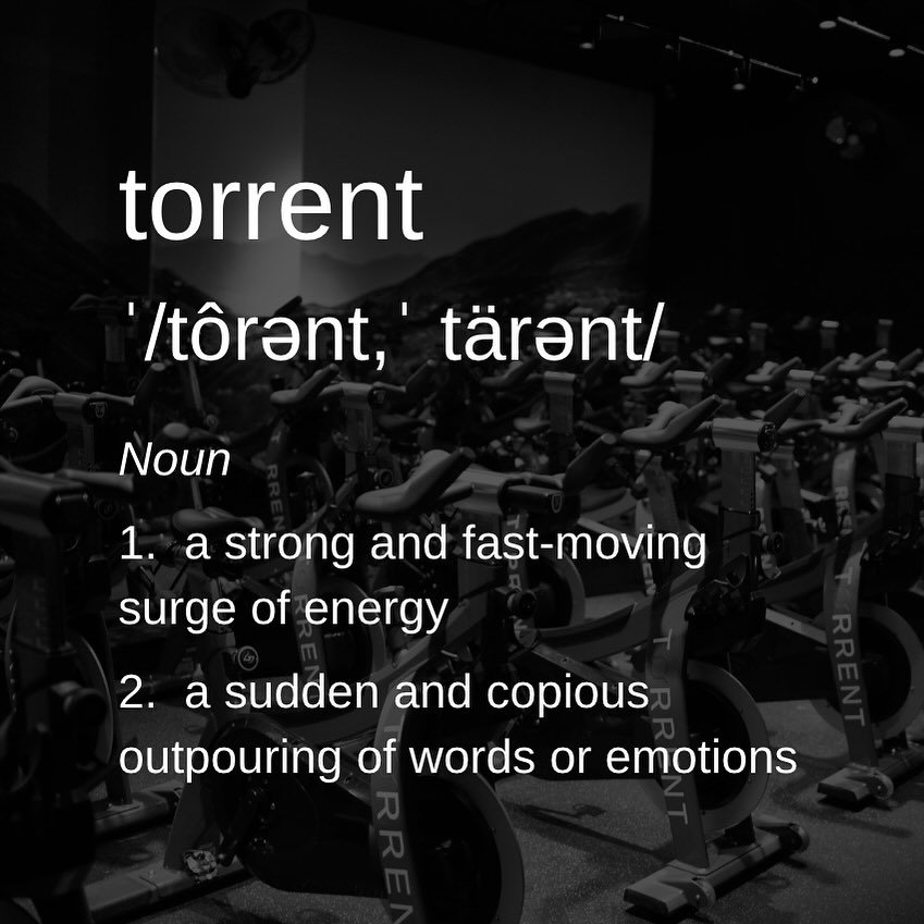 torrent cycle : defined

We have a lot of new faces around here, so allow us to reintroduce ourselves.

We are Torrent Cycle. 

TORRENT CYCLE is a community of athletes committed to improving our bodies and minds with a full-body, high-intensity indo