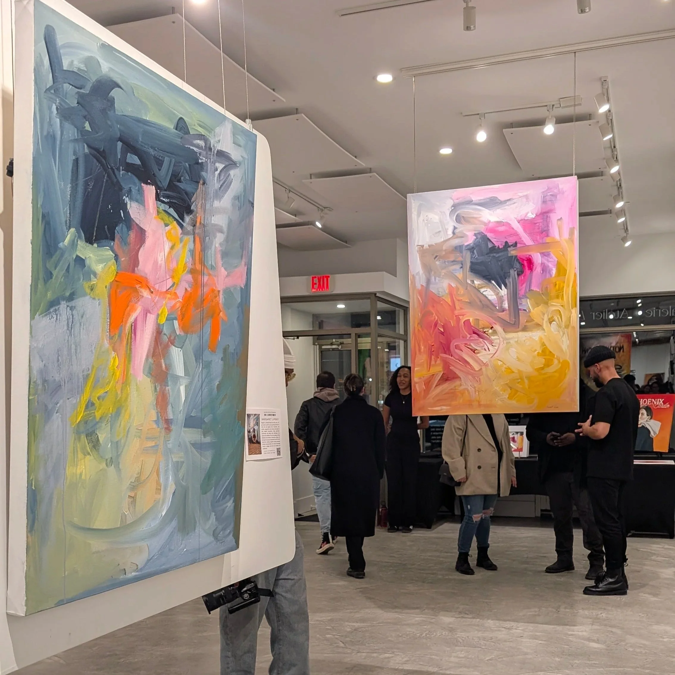 Emotions Run Wild; Expressive Abstract Paintings