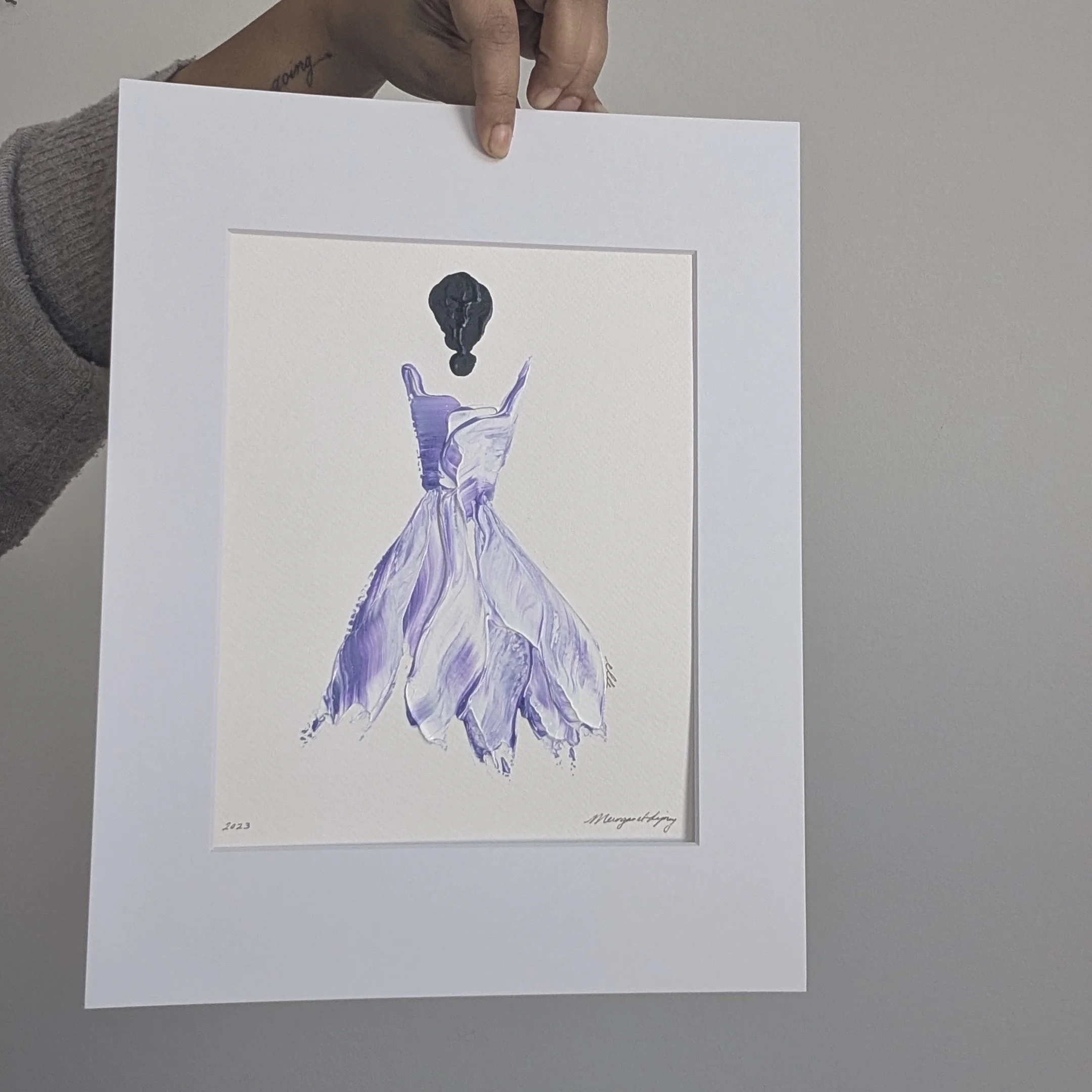 Women of Strength, purple 2