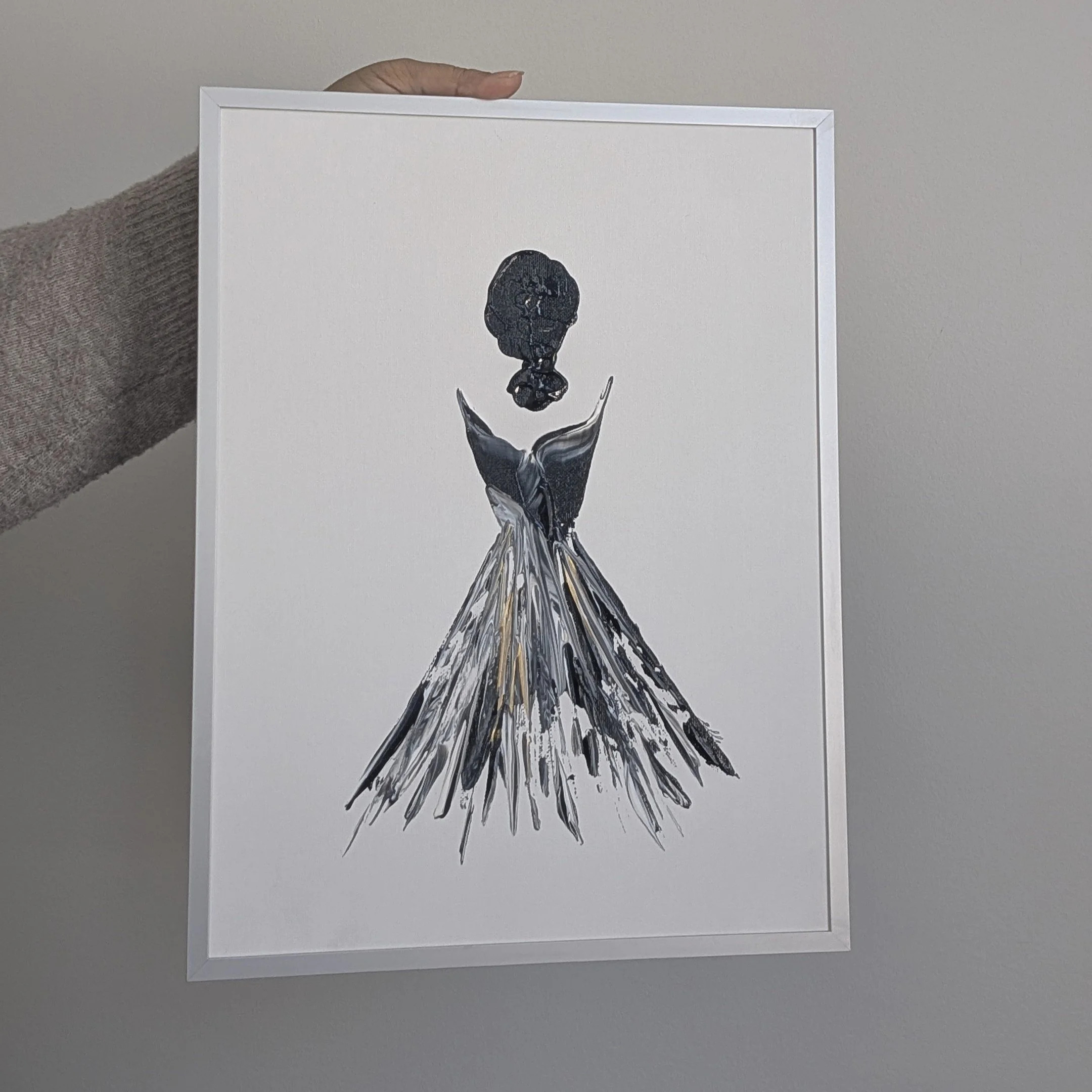 Women of Strength, black and white 2