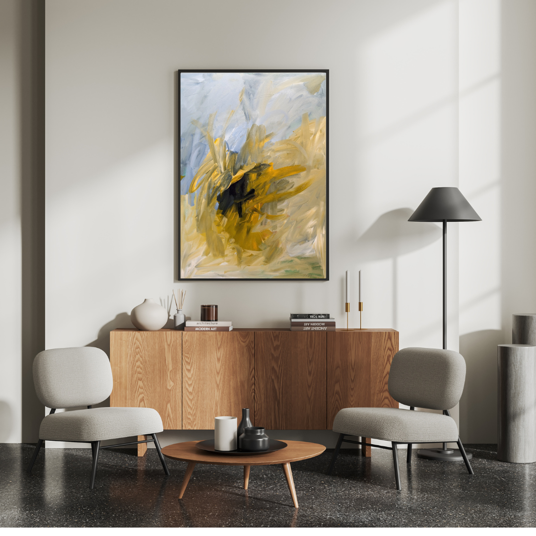 Activation by Margaret Lipsey – Contemporary Abstract Painting – Wild Collection